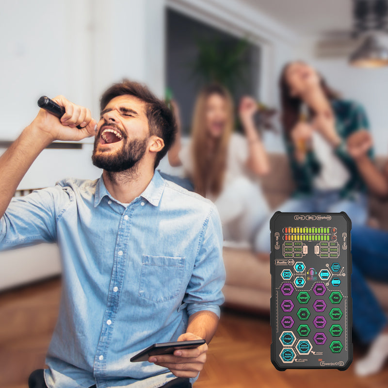 🥳2026 HOT SALE🥳💞50K+ SOLD!🎧🎛️ Unlock All Audio Possibilities in One Unit. Integrated Mixer & Sound Card – 50% OFF! 🚀🔌