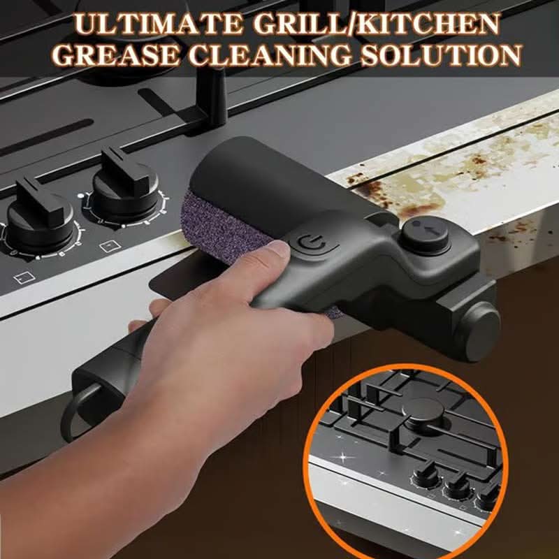🥳2026 HOT SALE🥳💞50K+ SOLD!⚡🏡 50% OFF! Cordless Electric BBQ Brush – 2600mAh rechargeable, long handle & deep cleaning. No more sore wrists. Perfect for garden parties. 🍖✨