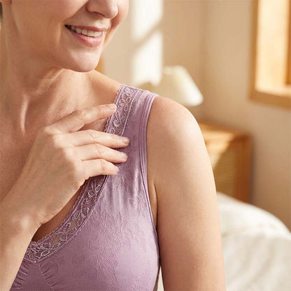 🥳2026 HOT SALE🥳💞50K+ SOLD!💥💝🌸 Embrace Freedom, Not the Wires! High-Support Wireless Lace Bra – All-Day Comfort. 👚 🦋