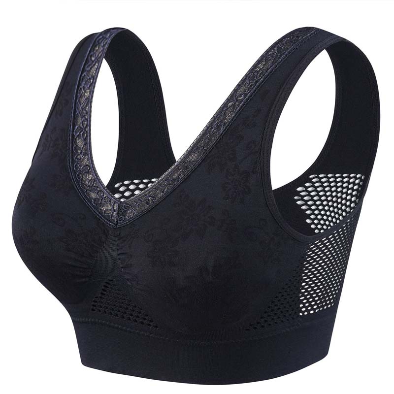 🥳2026 HOT SALE🥳💞50K+ SOLD!💥💝🌸 Embrace Freedom, Not the Wires! High-Support Wireless Lace Bra – All-Day Comfort. 👚 🦋