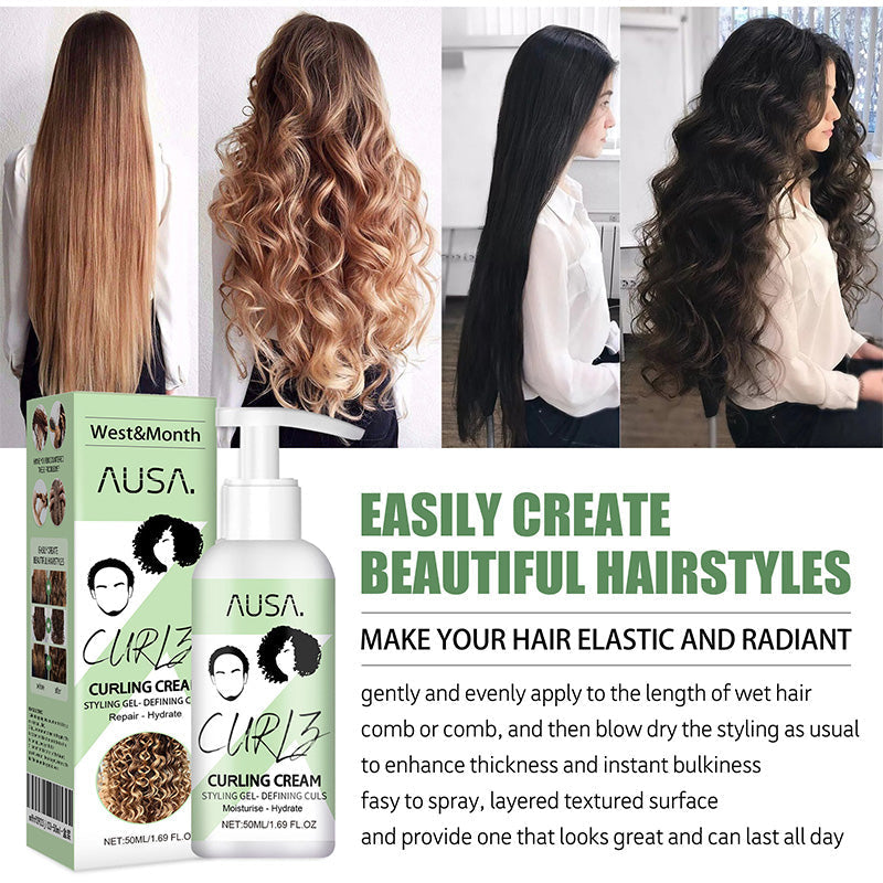 🥳2026 HOT SALE🥳💞50K+ SOLD! 💇‍♀️✨ 50% OFF! Curl Defining Cream – deep hydration fights frizz, transforms unruly waves into bouncy, defined curls. Keratin repairs & protects – soft, smooth, and salon-worthy without the salon price! 💆‍♀️💕