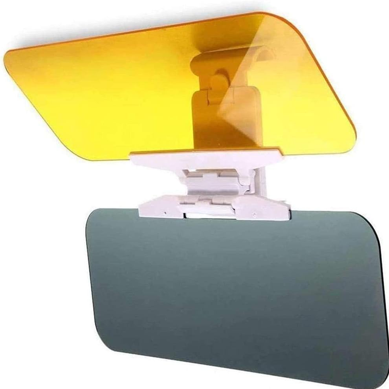 🥳2026 HOT SALE🥳💞50K+ SOLD! 🚗🌞 50% OFF! Car Anti-Glare Visor for Day & Night – two-in-one design reduces sun & headlight glare, easy clip-on install. Safer driving! 🛡️✅