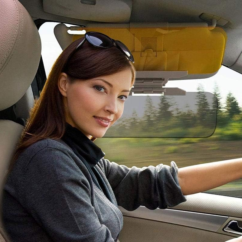 🥳2026 HOT SALE🥳💞50K+ SOLD! 🚗🌞 50% OFF! Car Anti-Glare Visor for Day & Night – two-in-one design reduces sun & headlight glare, easy clip-on install. Safer driving! 🛡️✅