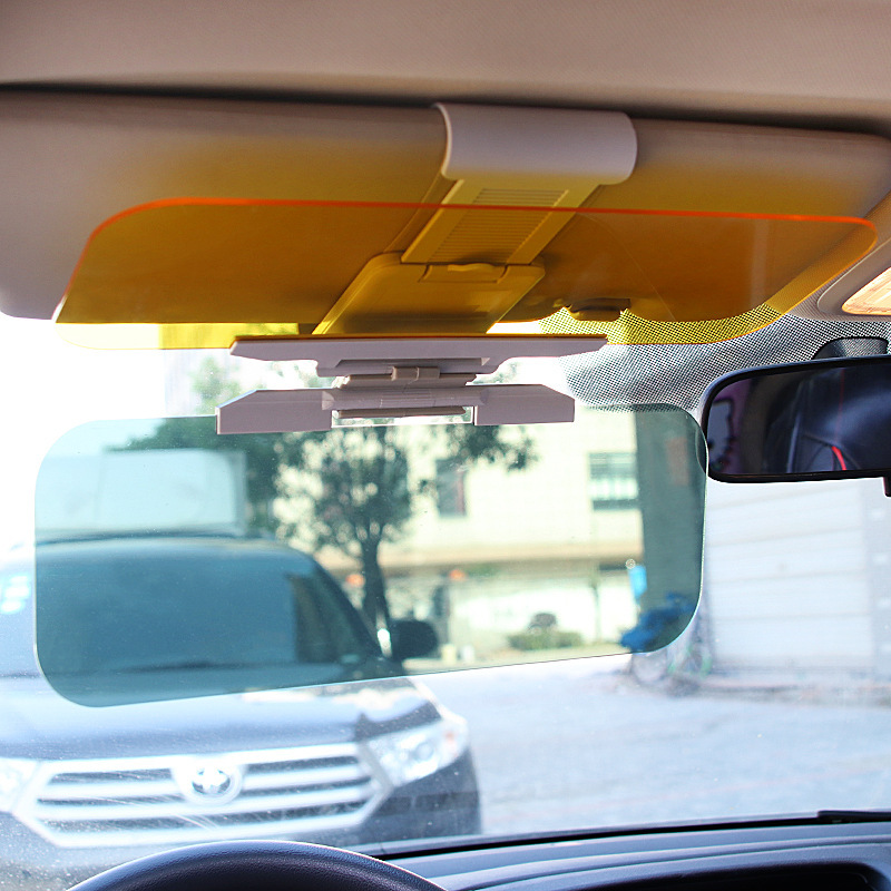 🥳2026 HOT SALE🥳💞50K+ SOLD! 🚗🌞 50% OFF! Car Anti-Glare Visor for Day & Night – two-in-one design reduces sun & headlight glare, easy clip-on install. Safer driving! 🛡️✅