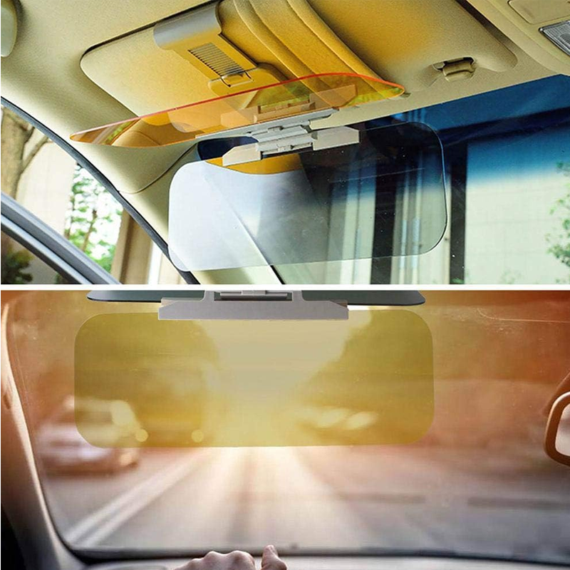 🥳2026 HOT SALE🥳💞50K+ SOLD! 🚗🌞 50% OFF! Car Anti-Glare Visor for Day & Night – two-in-one design reduces sun & headlight glare, easy clip-on install. Safer driving! 🛡️✅