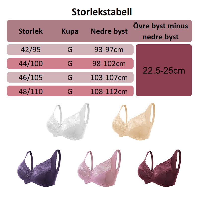 🥳2026 HOT SALE🥳💞50K+ SOLD!🔥🎁For a limited time 50% OFF! Steel Hook Support Bra for G Cups – Full support & all-day comfort, expertly engineered. 🛡️💝
