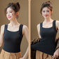 🥳2026 HOT SALE🥳💞50K+ SOLD!🧣🛍️ Warmth & Support in One Cozy Hug! Women‘s Thermal Tank with Built-In Bra – 50% OFF! ❄️👚
