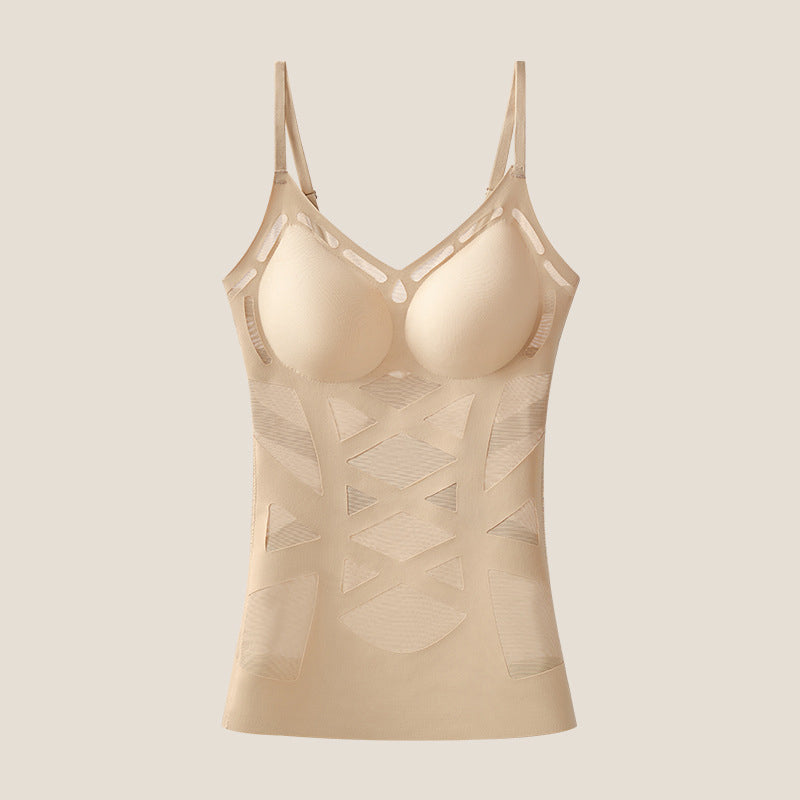 🥳2026 HOT SALE🥳💞50K+ SOLD!👚🌺50% OFF! Camisole with Built-in Bra – Gentle support, seamless design. No visible lines, all-day comfort. A wardrobe essential. 🤍🕊️