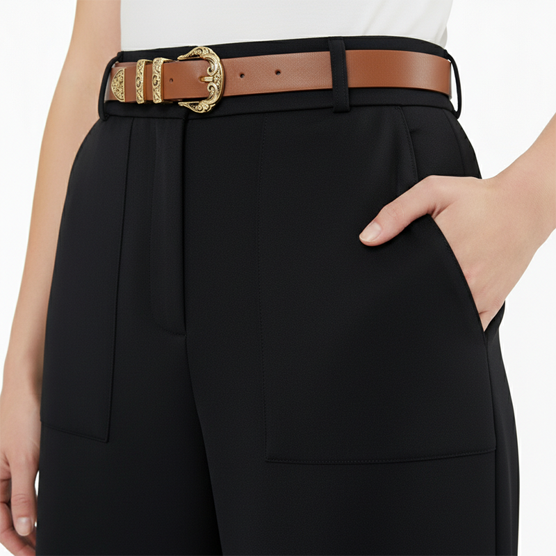 🥳2026 HOT SALE🥳💞50K+ SOLD!🎀💫 50% OFF! High‑Waisted Wide Leg Trousers – Slimming high waist, elongates legs. Wrinkle‑resistant polyester. Pairs with tees or blouses. A wardrobe essential. 🛡️🕊️