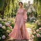 🥳2026 HOT SALE🥳💞50K+ SOLD!👵 🕊️50% OFF! Women's Off-Shoulder High-Waist Dress – Elegant & comfortable! Gentle support stays in place, flattering high waist. Perfect for summer gatherings or holidays. 🌸☀️
