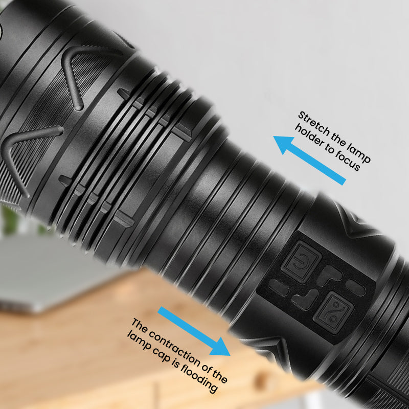 🥳2026 HOT SALE🥳💞50K+ SOLD!💥⛰️ 50% OFF! Super Bright Flashlight – Unbeatable beam for any adventure! Rechargeable, long-lasting & tough for rain or shine. Your trusted outdoor ally. 🌧️🔦