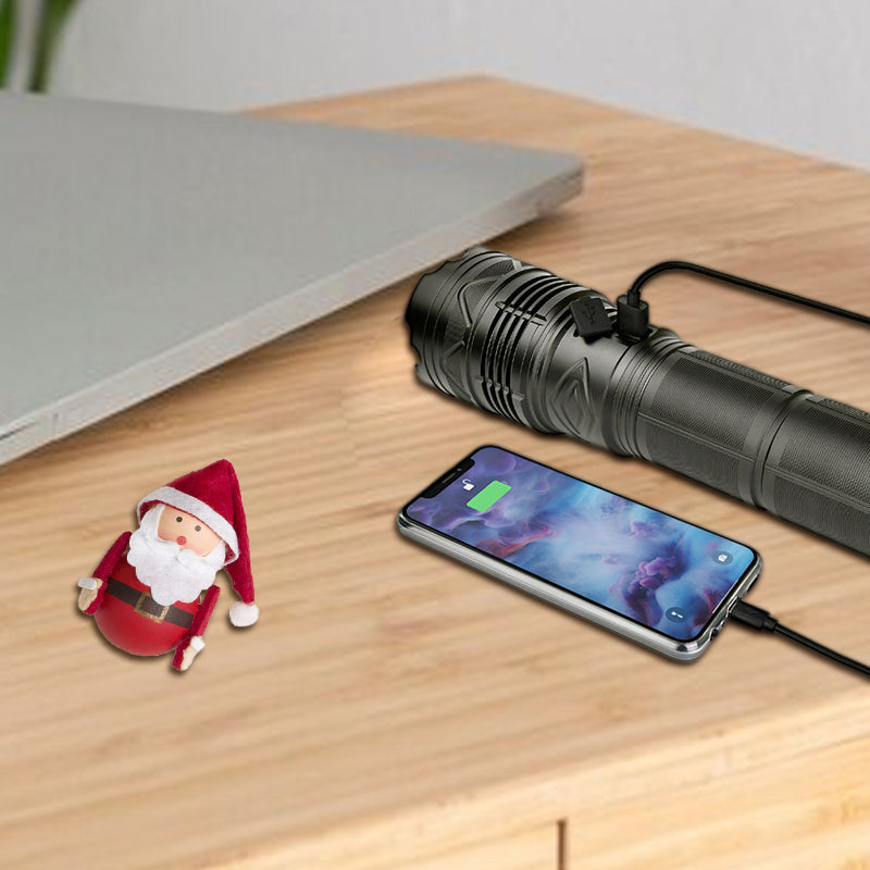 🥳2026 HOT SALE🥳💞50K+ SOLD!💥⛰️ 50% OFF! Super Bright Flashlight – Unbeatable beam for any adventure! Rechargeable, long-lasting & tough for rain or shine. Your trusted outdoor ally. 🌧️🔦