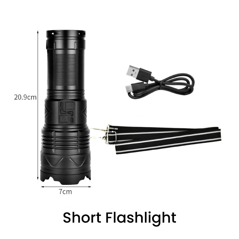 🥳2026 HOT SALE🥳💞50K+ SOLD!💥⛰️ 50% OFF! Super Bright Flashlight – Unbeatable beam for any adventure! Rechargeable, long-lasting & tough for rain or shine. Your trusted outdoor ally. 🌧️🔦