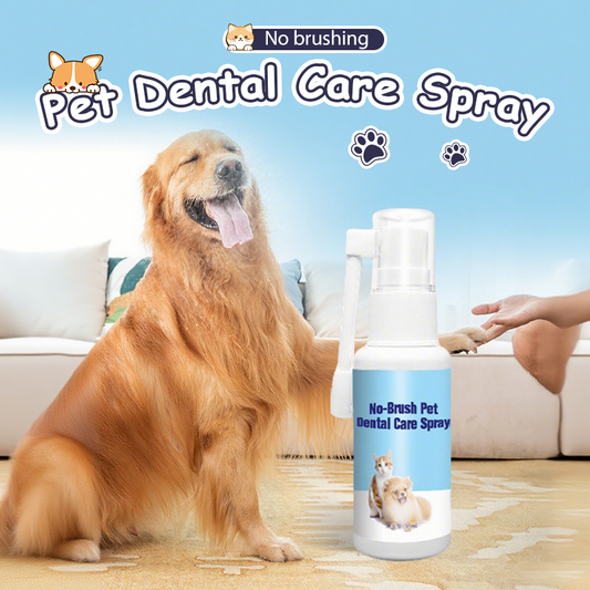 🥳2026 HOT SALE🥳💞50K+ SOLD!🧴✨ Flash Sale 50% Off! Pet Dental Care Spray – Fresh breath & healthy gums made easy. A simple spray for daily protection without the struggle. 🦷💚