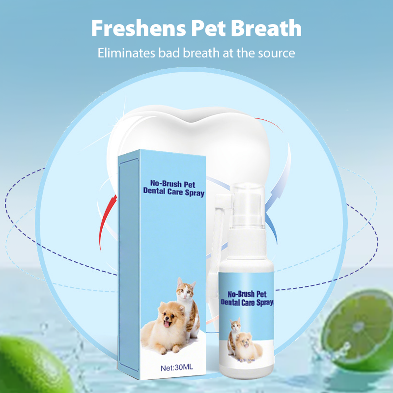 🥳2026 HOT SALE🥳💞50K+ SOLD!🧴✨ Flash Sale 50% Off! Pet Dental Care Spray – Fresh breath & healthy gums made easy. A simple spray for daily protection without the struggle. 🦷💚