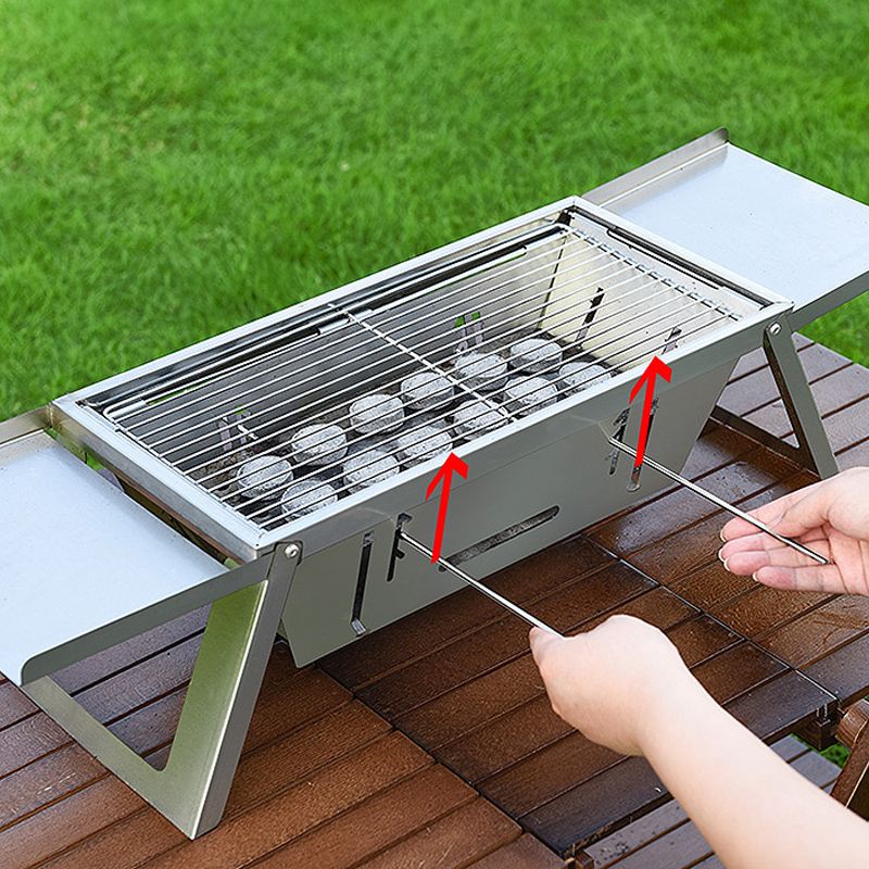 🥳2026 HOT SALE🥳💞50K+ SOLD!🎉🍖 50% OFF! The Ultimate Folding BBQ – Gather, grill & enjoy! Compact stainless steel design for tasty adventures anywhere. 🌿🍔