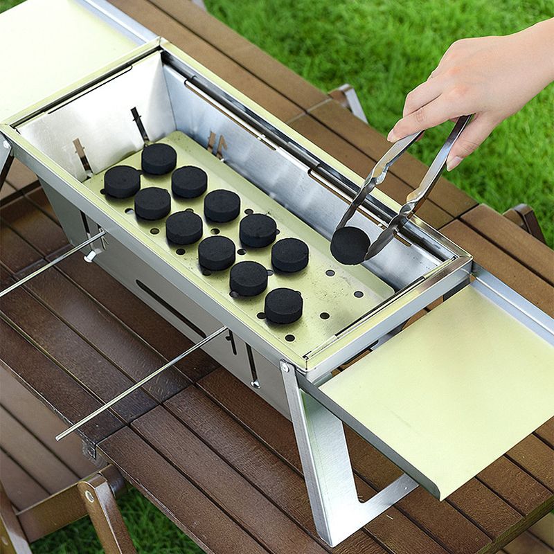 🥳2026 HOT SALE🥳💞50K+ SOLD!🎉🍖 50% OFF! The Ultimate Folding BBQ – Gather, grill & enjoy! Compact stainless steel design for tasty adventures anywhere. 🌿🍔