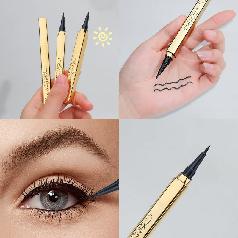 🥳2026 HOT SALE🥳💞50K+ SOLD!💥👑💝 50% OFF! Define Your Gaze with Waterproof Eyeliner. Smudge-resistant, long-wearing formula for a bold, lasting look. An ideal gift. 💝👁️