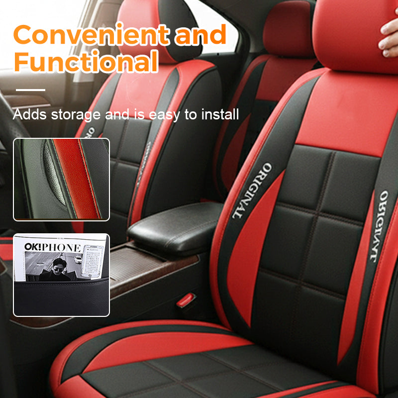 🥳2026 HOT SALE🥳💞50K+ SOLD!💥🚗✨ Flash Sale 50% Off! Full-Coverage Leather Seat Covers – A luxury upgrade for your car! Enjoy all-season comfort, durable protection & a sleek new look. 👑🛡️