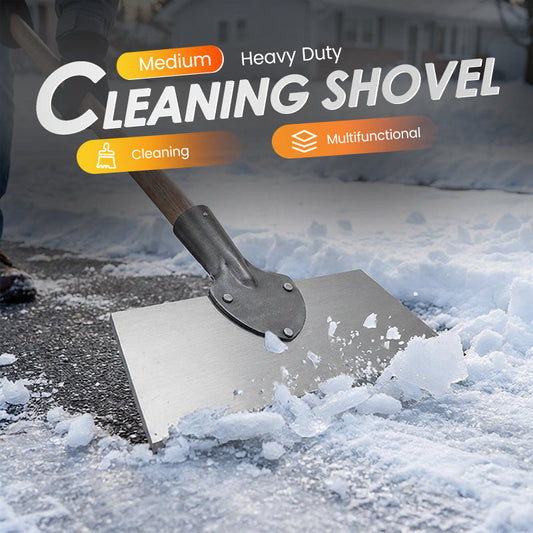 🥳2026 HOT SALE🥳💞50K+ SOLD!💥🌿❄️ 50% OFF! Heavy Duty Cleaning Shovel – Built to endure! Ultra-sharp manganese steel blade cuts through ice, soil & debris. Your lifelong yard tool. 🧱⚔️
