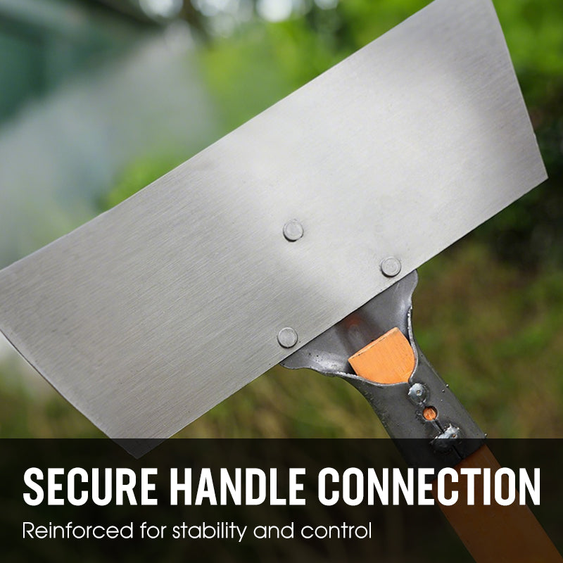 🥳2026 HOT SALE🥳💞50K+ SOLD!💥🌿❄️ 50% OFF! Heavy Duty Cleaning Shovel – Built to endure! Ultra-sharp manganese steel blade cuts through ice, soil & debris. Your lifelong yard tool. 🧱⚔️