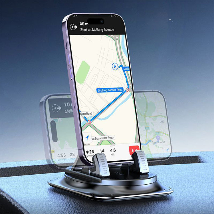 🥳2026 HOT SALE🥳💞50K+ SOLD! 🚗📱 50% OFF! Car Phone Holder with Non-Slip Suction Cup – 360° adjustable, anti-shake silicone pad, one-hand operation. No slipping on bumpy roads! 🛡️✅