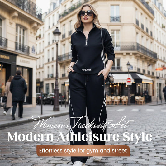 🥳2026 HOT SALE🥳💞50K+ SOLD!👵✨ 50% OFF! Women's Half-Zip Tracksuit – Relaxed fit, soft fabric. Looks put together without the effort. Everyday comfort. 🕊️🌿