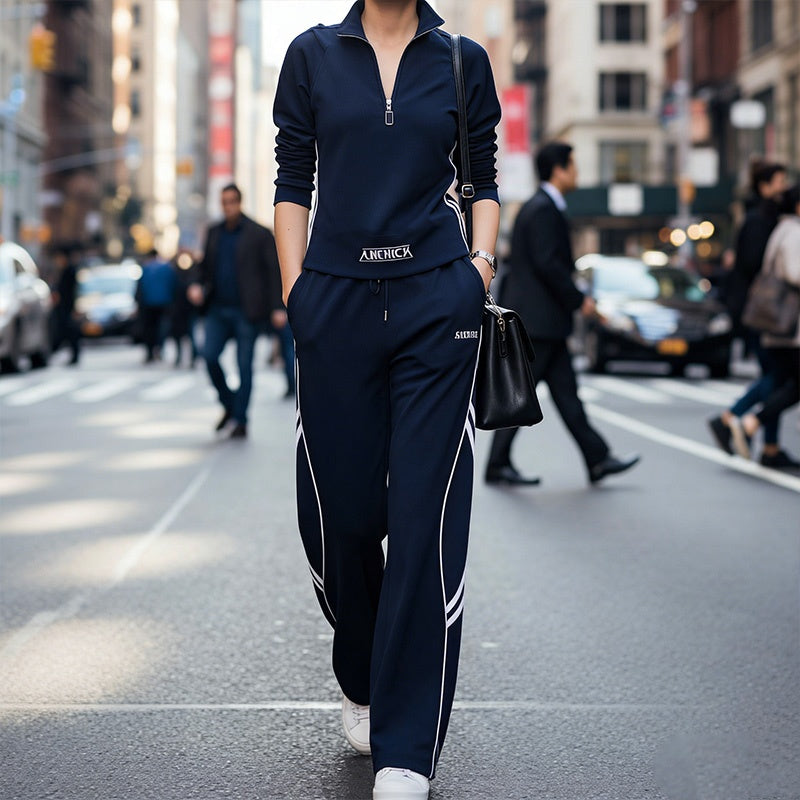 🥳2026 HOT SALE🥳💞50K+ SOLD!👵✨ 50% OFF! Women's Half-Zip Tracksuit – Relaxed fit, soft fabric. Looks put together without the effort. Everyday comfort. 🕊️🌿