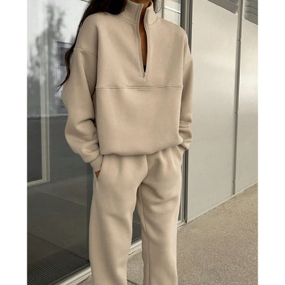 🥳2026 HOT SALE🥳💞50K+ SOLD!💥🌟👵 50% OFF! Half-Zip Tracksuit Set – Effortless comfort & style. One easy zip for all-day warmth, perfect for relaxing or light activities. 🤗🧥