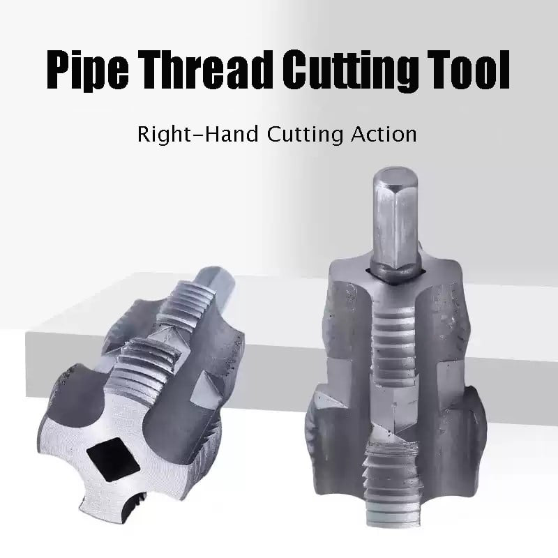 🥳2026 HOT SALE🥳💞50K+ SOLD!👴🔧 50% OFF! Internal & External Pipe Threader – Cleans & rethreads damaged pipes fast. Heat-treated carbon steel, durable. 1/2" & 3/4" sizes. Fix leaks yourself, save on plumber bills. 💧💷