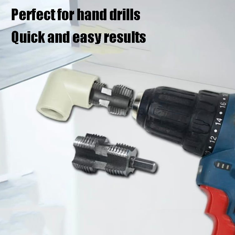 🥳2026 HOT SALE🥳💞50K+ SOLD!👴🔧 50% OFF! Internal & External Pipe Threader – Cleans & rethreads damaged pipes fast. Heat-treated carbon steel, durable. 1/2" & 3/4" sizes. Fix leaks yourself, save on plumber bills. 💧💷