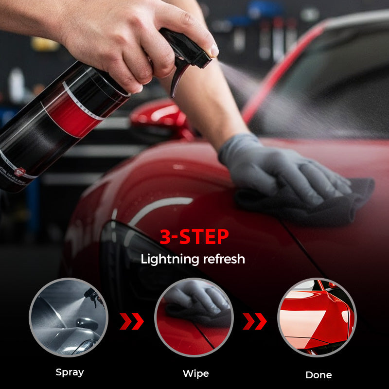 🥳2026 HOT SALE🥳💞50K+ SOLD! 🚗✨ 50% OFF! Professional Car Ceramic Coating Spray – spray-on shine, hydrophobic lotus effect, UV & dirt protection. Safe for paint, glass, chrome & trim! 🛡️💪