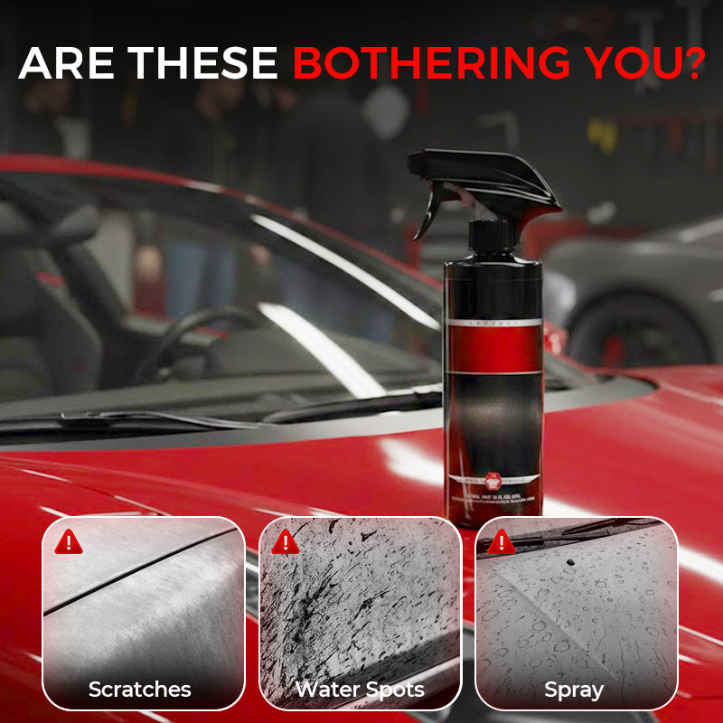 🥳2026 HOT SALE🥳💞50K+ SOLD! 🚗✨ 50% OFF! Professional Car Ceramic Coating Spray – spray-on shine, hydrophobic lotus effect, UV & dirt protection. Safe for paint, glass, chrome & trim! 🛡️💪