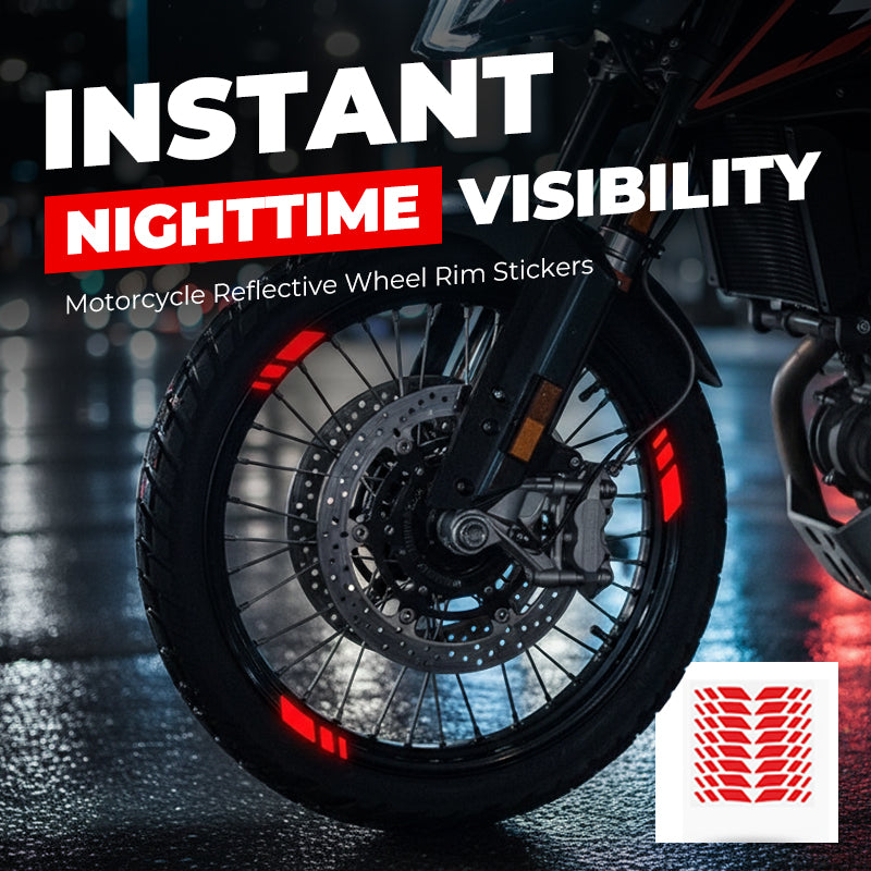 Motorcycle Reflective Wheel Rim Stickers