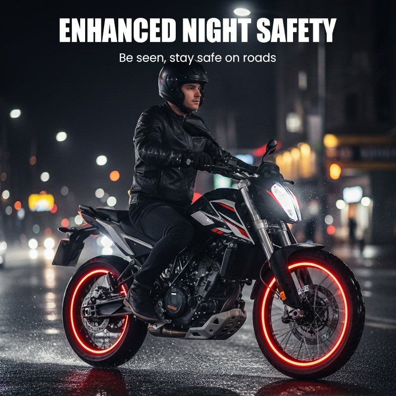 Motorcycle Reflective Wheel Rim Stickers