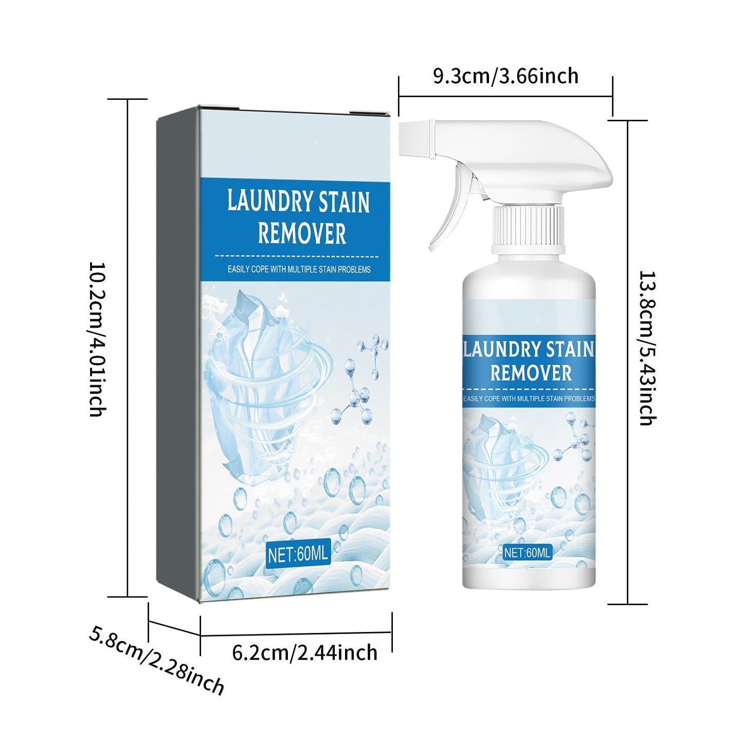 🥳2026 HOT SALE🥳💞50K+ SOLD!🧺🍷50% OFF! Laundry Spot & Stain Remover – Save your favourite clothes from stains! No rubbing, just spray & go. Works on tea, grass, gravy & more. A true laundry hero. 💷👕
