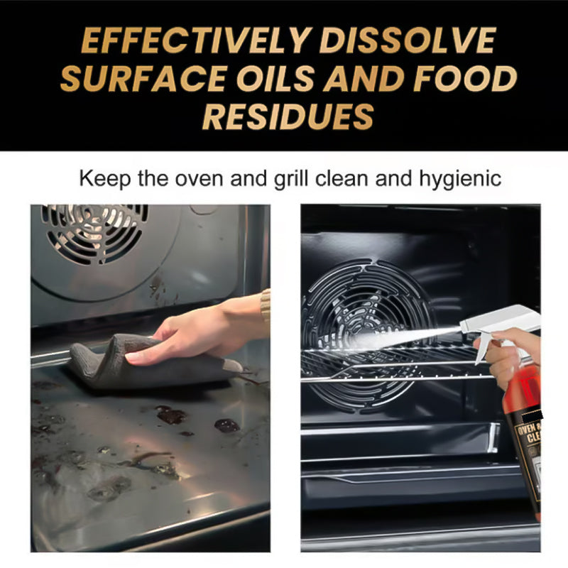 🥳2026 HOT SALE🥳💞50K+ SOLD!🏆👵 Final 3 Hrs! BUY more GET more FREE! ⚡ Heavy-Duty Oven Cleaner Spray – Cuts through baked-on grease fast! Powerful yet safe formula for a sparkling grill & oven🔥🧼