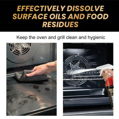 🥳2026 HOT SALE🥳💞50K+ SOLD!🏆👵 Final 3 Hrs! BUY more GET more FREE! ⚡ Heavy-Duty Oven Cleaner Spray – Cuts through baked-on grease fast! Powerful yet safe formula for a sparkling grill & oven🔥🧼