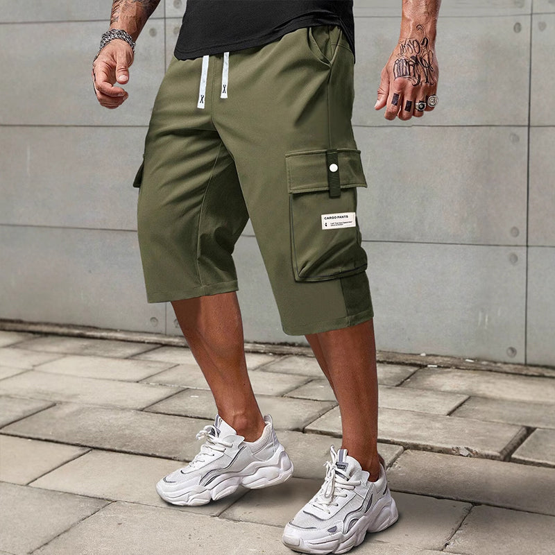 🥳2026 HOT SALE🥳💞50K+ SOLD!🏞️💨 50% OFF! Men's Capri Cargo Pants – Lightweight, breathable & durable. 6 pockets, no-bind fit. Your go-to for active days outdoors. 🎣🌲