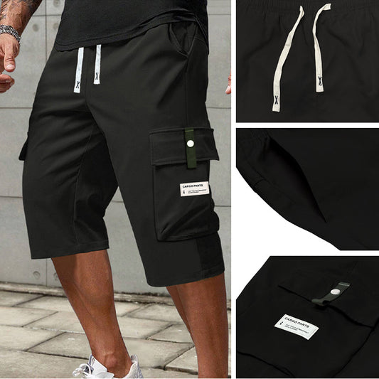 🥳2026 HOT SALE🥳💞50K+ SOLD!🏞️💨 50% OFF! Men's Capri Cargo Pants – Lightweight, breathable & durable. 6 pockets, no-bind fit. Your go-to for active days outdoors. 🎣🌲