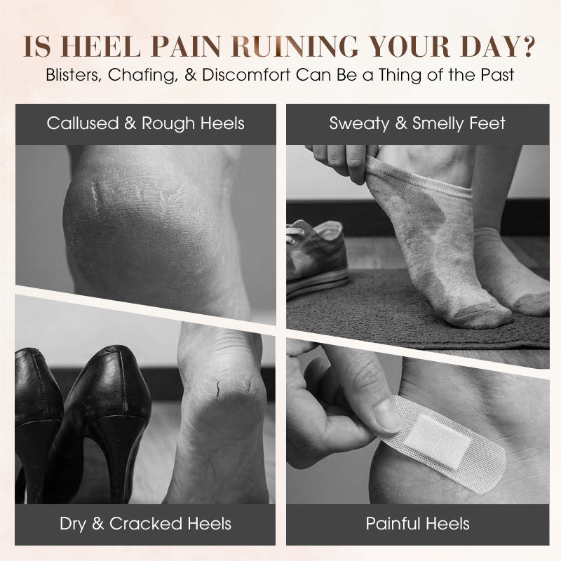 Shock-Absorbing & Breathable Heel Protector