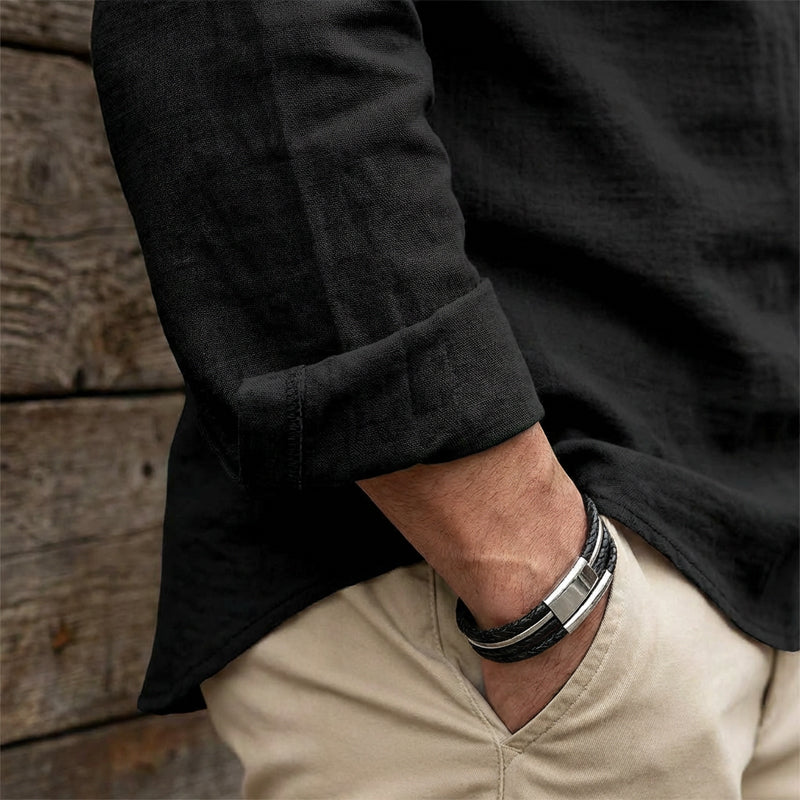 🥳2026 HOT SALE🥳💞50K+ SOLD!👔🧥 50% OFF! Men's Casual Lace-Up Shirt – Smart in seconds! No-tie modern collar, soft breathable cotton. Effortless style for coffee dates or Sunday roasts. ☕👴