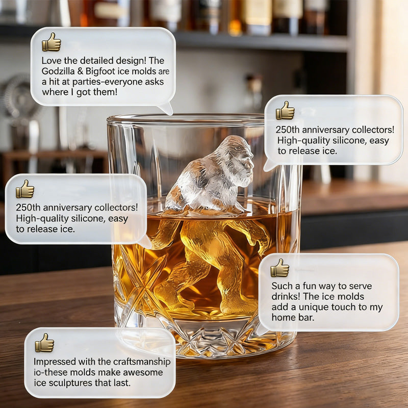 🥳2026 HOT SALE🥳💞50K+ SOLD!🥤🧊 50% OFF! Godzilla Silicone Ice Tray – Food-grade & long-lasting! BPA-free, never warps. Easy pop-out design. Add fun to your G&T or summer parties. 🥒🍸
