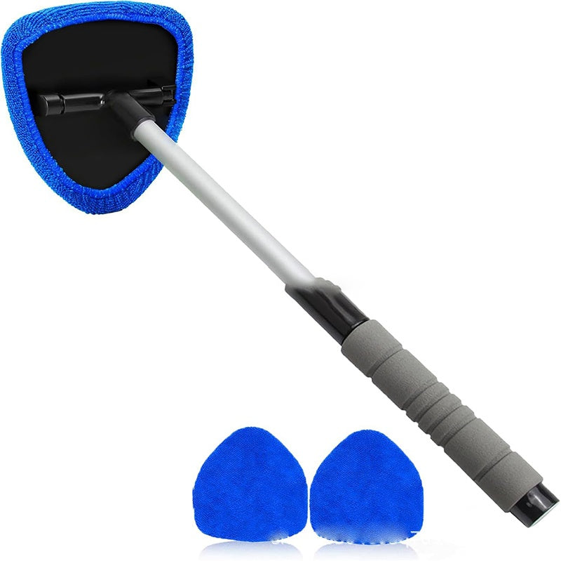 🥳2026 HOT SALE🥳💞50K+ SOLD! 🚗🧽 50% OFF! Extendable Windshield Cleaning Tool – 180° rotating head, non-slip grip, washable pads. Reach every corner, streak-free clean with less effort! 🛡️💪