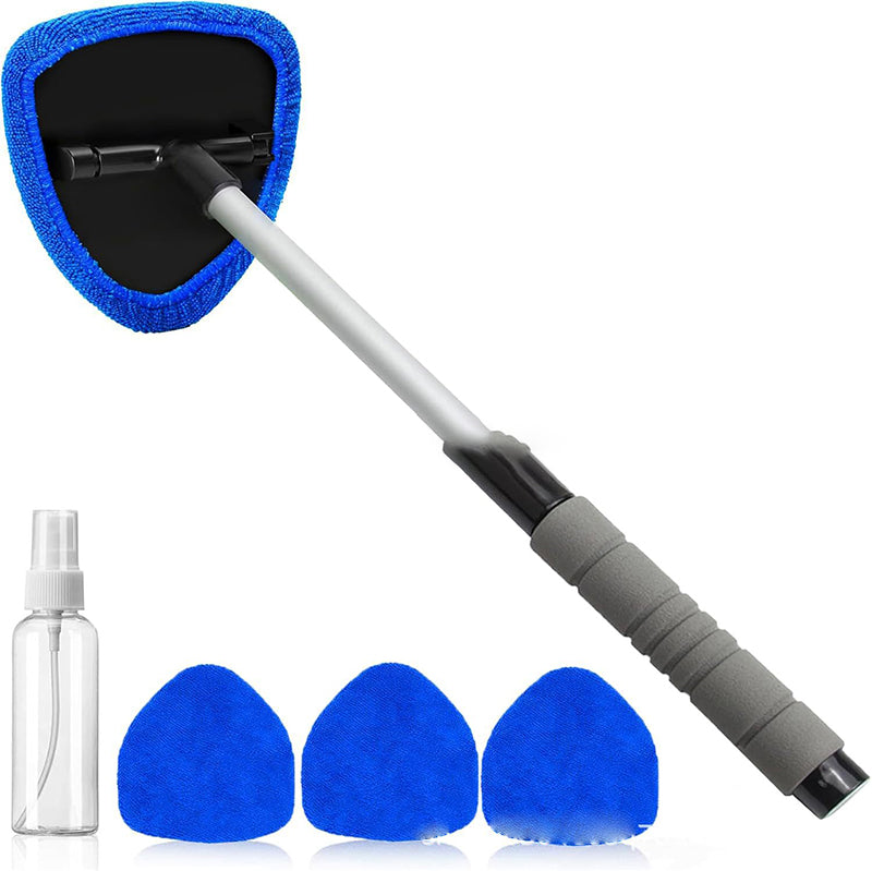 🥳2026 HOT SALE🥳💞50K+ SOLD! 🚗🧽 50% OFF! Extendable Windshield Cleaning Tool – 180° rotating head, non-slip grip, washable pads. Reach every corner, streak-free clean with less effort! 🛡️💪