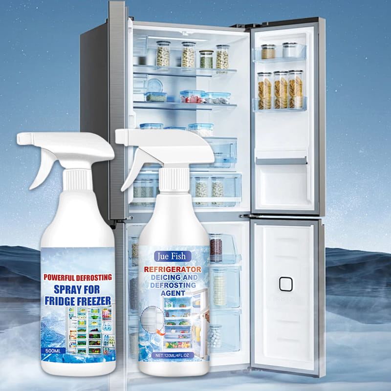 🥳2026 HOT SALE🥳💞50K+ SOLD!🧊⚡ 50% OFF! Powerful Defrosting Spray with Ice-Penetrating Complex™ – Melts frost in 60 seconds, no scraping, no residue. Safe for all freezers. Just spray & wipe! ❄️✨