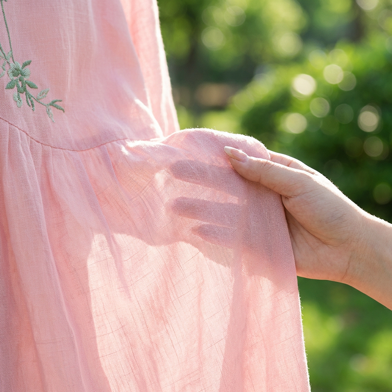 🥳2026 HOT SALE🥳💞50K+ SOLD!🌿🌸 50% OFF! Embroidered Midi Dress – Loose, comfy & elegantly detailed. Perfect for garden parties or seaside strolls. Your new favourite. 👗✨