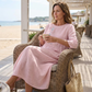 🥳2026 HOT SALE🥳💞50K+ SOLD!🌿🌸 50% OFF! Embroidered Midi Dress – Loose, comfy & elegantly detailed. Perfect for garden parties or seaside strolls. Your new favourite. 👗✨