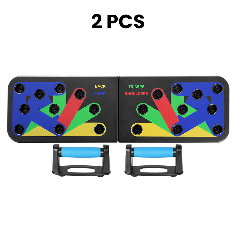 🥳2026 HOT SALE🥳💞50K+ SOLD!💥👴🏠 50% OFF! 9-in-1 Push-Up Training Board – Wake up your upper body! Compact, portable & effective. Use it anywhere – living room, garden or garage. Reclaim your strength today. 💪🌿