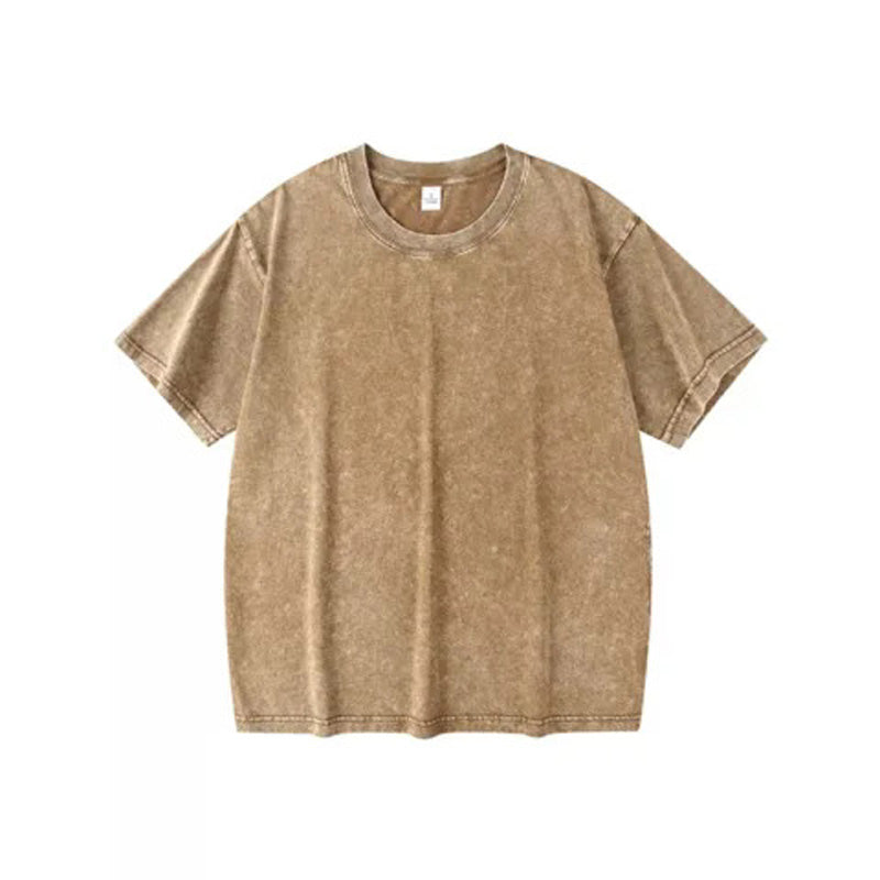 🥳2026 HOT SALE🥳💞50K+ SOLD!👖👴 50% OFF! Solid Color Vintage Tee – Your summer staple! Soft, breathable & easy to wear. Pairs perfectly with jeans or shorts. Classic style that never goes out of fashion. ☀️👕